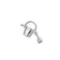 Rembrandt Pail and Shovel Charm in Sterling Silver