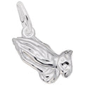Rembrandt Praying Hands Charm in Sterling Silver