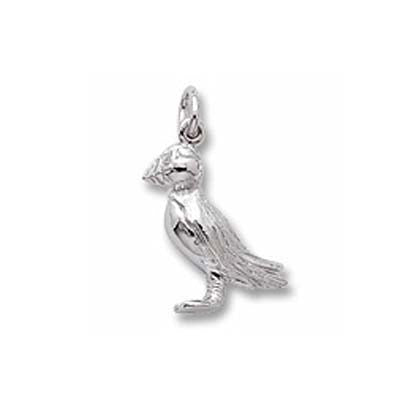 Rembrandt Puffin Charm in Sterling Silver
