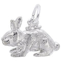 Rembrandt Rabbit Charm in Sterling Silver