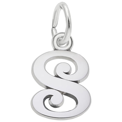 Rembrandt Rembrandt "S" Initial Charm in Sterling Silver