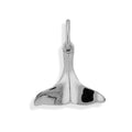 Rembrandt Whale Tail Charm in Sterling Silver