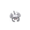 Renbrandt Crab Charm in Sterling Silver
