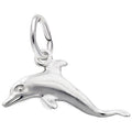 Renbrandt Dolphin Charm in Sterling Silver
