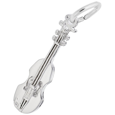 Renbrandt Violin Charm in Sterling Silver