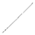 Silver 925 Engravable ID Flat Marina 120 Bracelet 5.7mm - ID-FM120 | Silver Palace Inc.