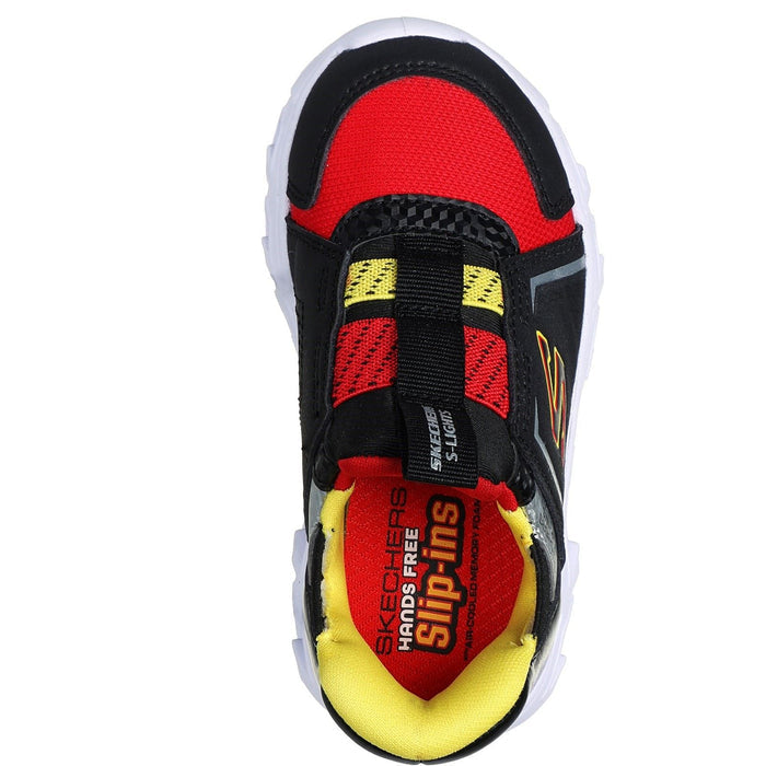 Skechers Hypno-Flash 2.0 - Vexlux Black/Red Trainers