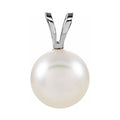 Solitaire Pearl Pendant