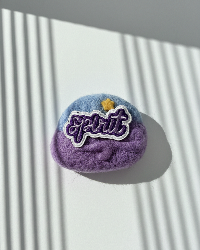 Spirit Patch Wool Magnet - Woobbi