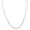 Square Snake Chain in Sterling Silver (20inches and 1.3mm)