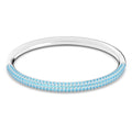 Swarovski Aqua Crystal Bangle Bracelet