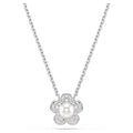 Swarovski Ariana Grande X Crystal Pearl Flower Necklace