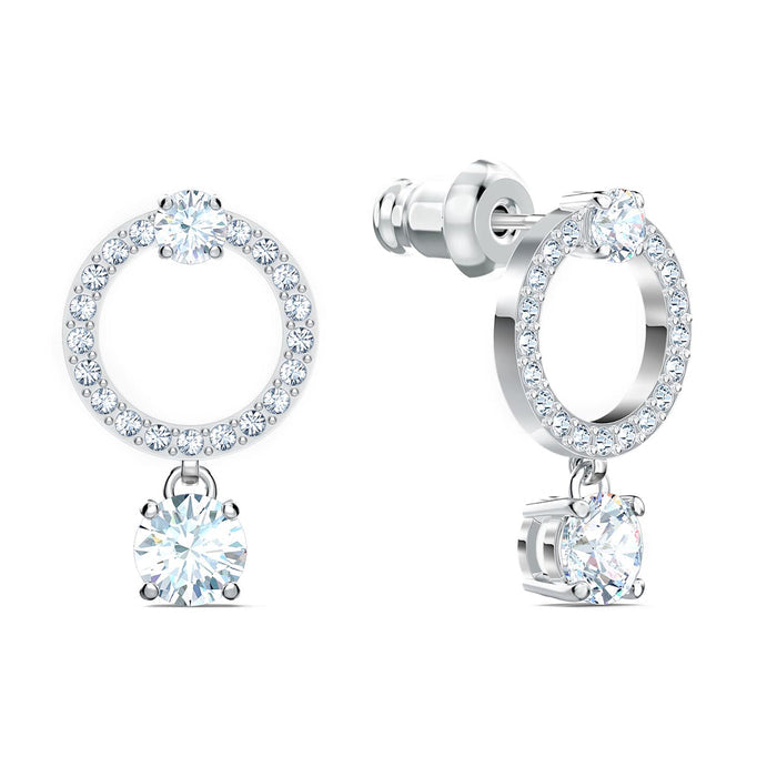 Swarovski Attract Crystal Circle Earrings
