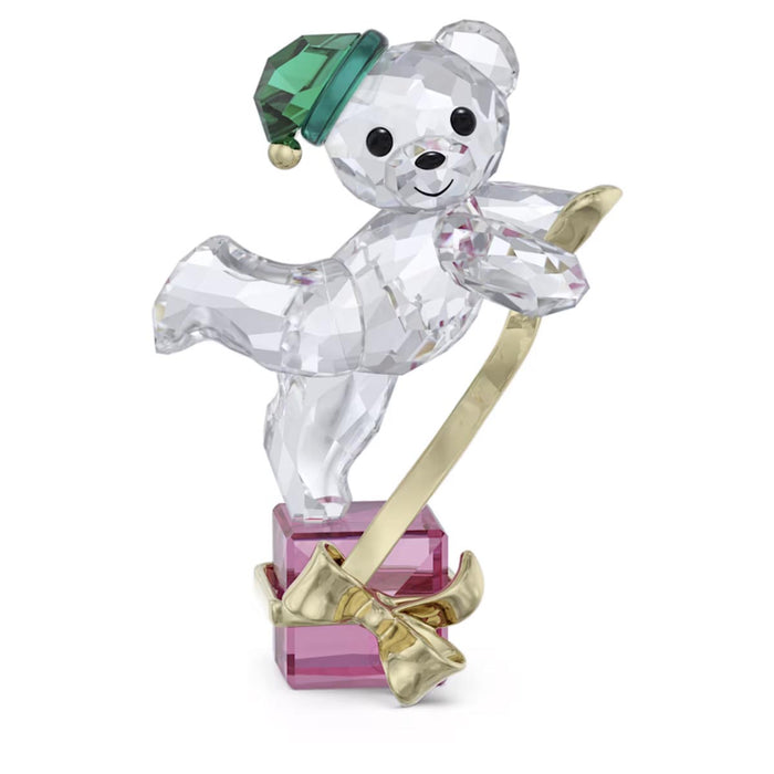 Swarovski Crystal Annual Edition 2024 Holiday Kris Bear Figurine