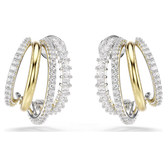 Swarovski Crystal Hyperbola Multiple Hoop Earring