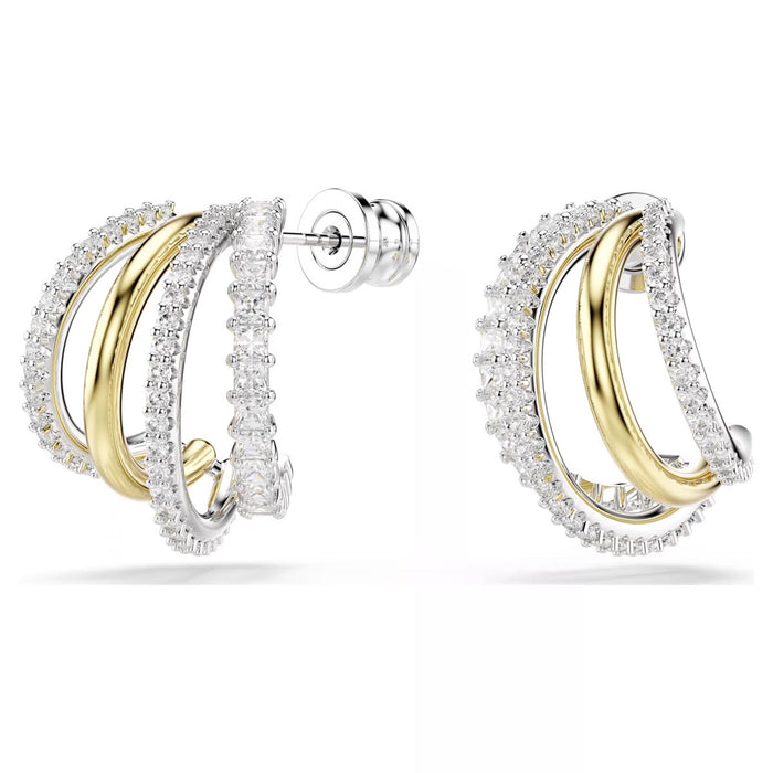 Swarovski Crystal Hyperbola Multiple Hoop Earring
