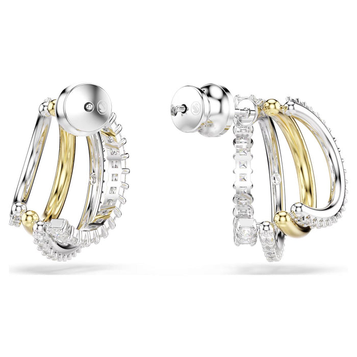 Swarovski Crystal Hyperbola Multiple Hoop Earring
