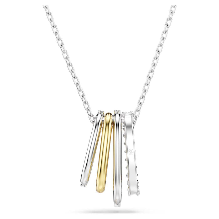 Swarovski Crystal Hyperbola Multiple Hoop Necklace