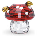 Swarovski Crystal Idyllia Mushroom and Ladybugs Figurine
