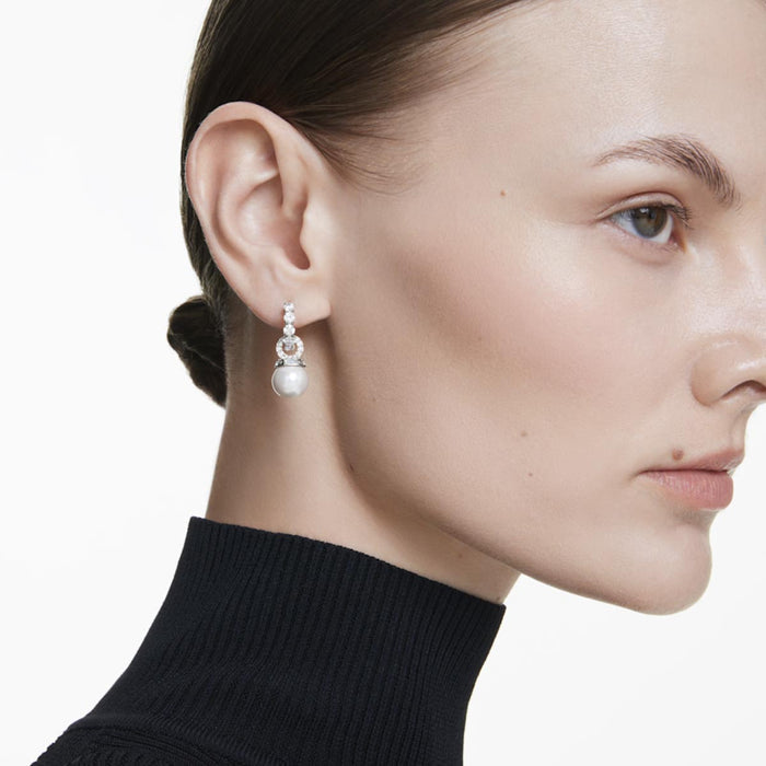 Swarovski Crystal Matrix Drop Earrings
