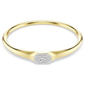 Swarovski Dextera Bangle Bracelet in Yellow Tone Plate