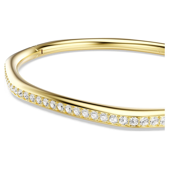 Swarovski Dextera Bangle Bracelet in Yellow Tone Plate