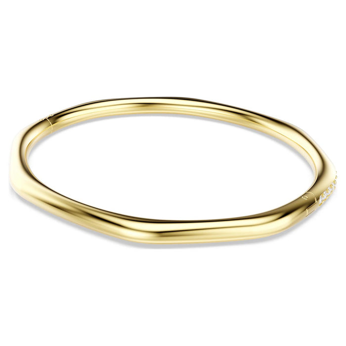 Swarovski Dextera Bangle Bracelet in Yellow Tone Plate