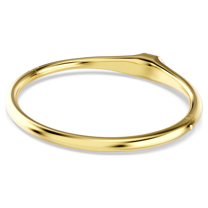 Swarovski Dextera Bangle Bracelet in Yellow Tone Plate