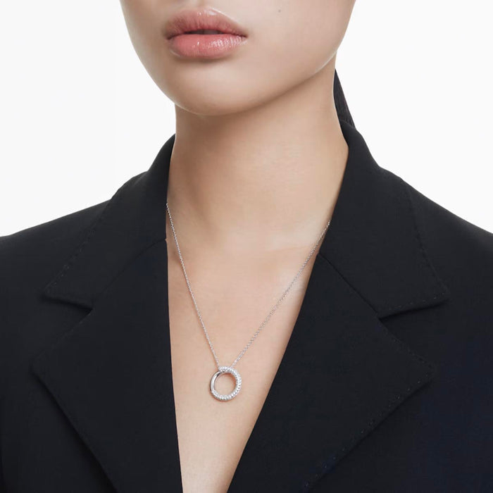 Swarovski Dextera Crystal Circle Necklace