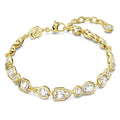 Swarovski Dextera Link Bracelet in Yellow Tone Plate