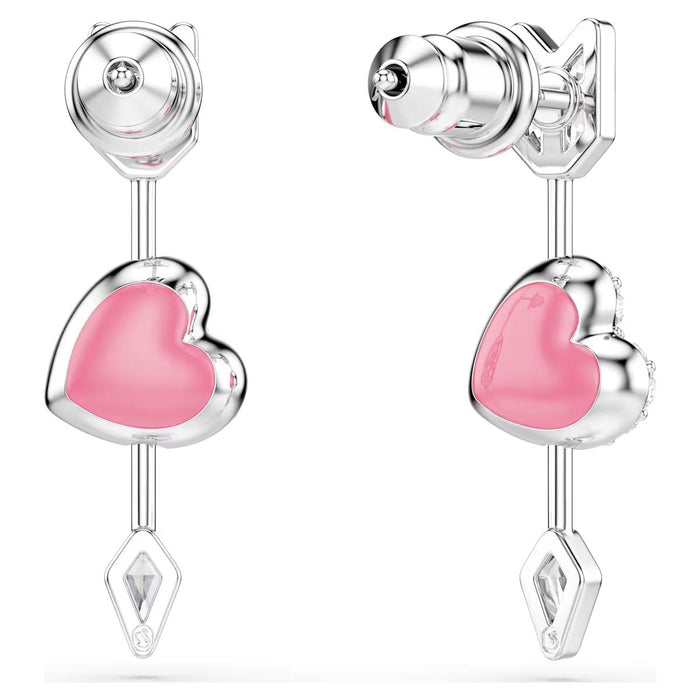 Swarovski Idyllia Heart and Arrow Drop Earrings