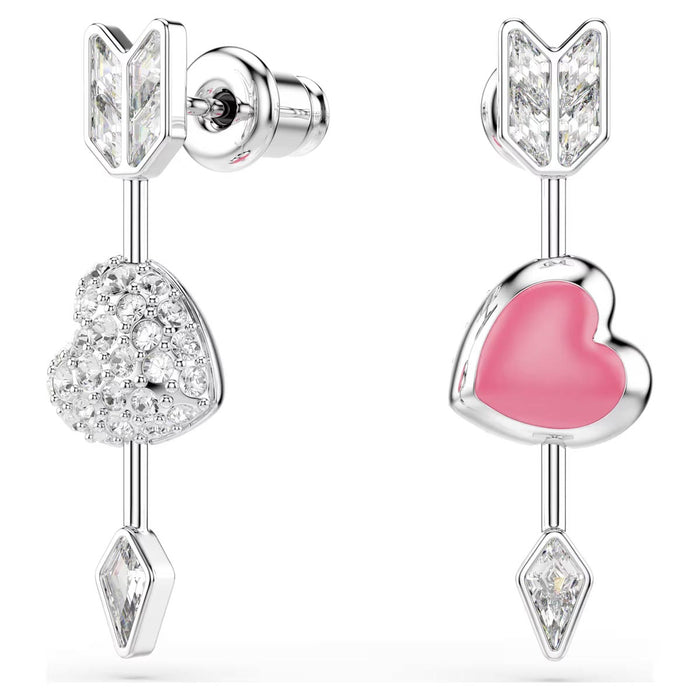 Swarovski Idyllia Heart and Arrow Drop Earrings