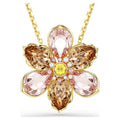 Swarovski Idyllia Necklace in Yellow Tone Plate