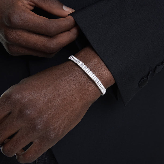 Swarovski Matrix Crystal Bangle Bracelet
