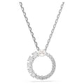 Swarovski Matrix Crystal Pearl Necklace