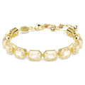 Swarovski Millenia Bracelet in Yellow Tone Plate