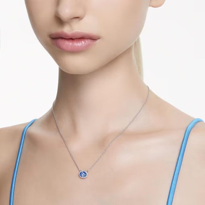 Swarovski Oval Blue Constella Necklace