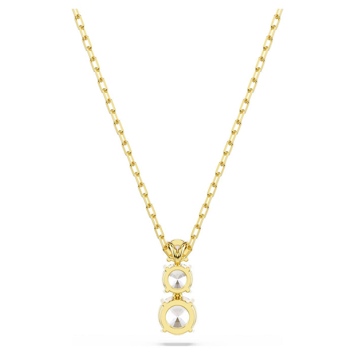 Swarovski Stilla Attract Necklace in Yellow Tone Plate