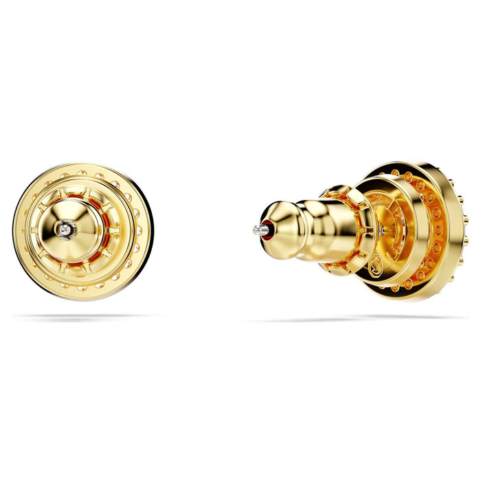Swarovski Una Stud Earring in Yellow Toned Metal