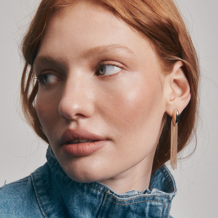Sway Drop Earring - Gold