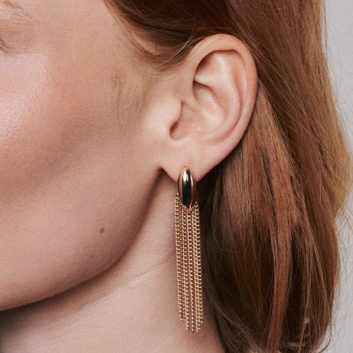 Sway Drop Earring - Gold