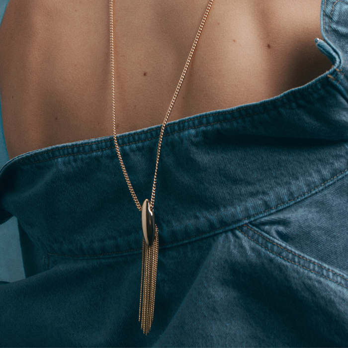 Sway Pendant Necklace - Gold