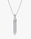 Sway Pendant Necklace - Silver
