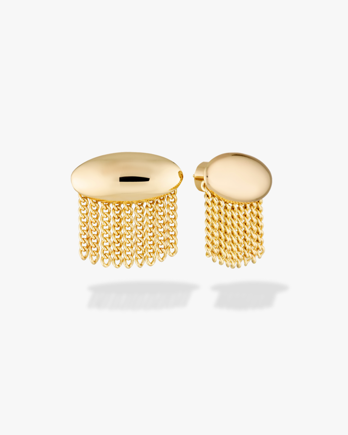 Sway Studs Earring - Gold