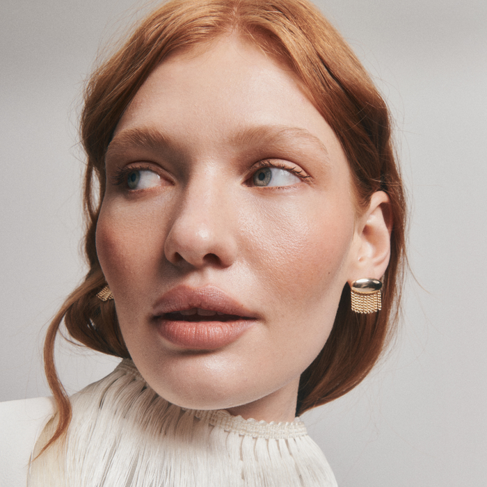 Sway Studs Earring - Gold