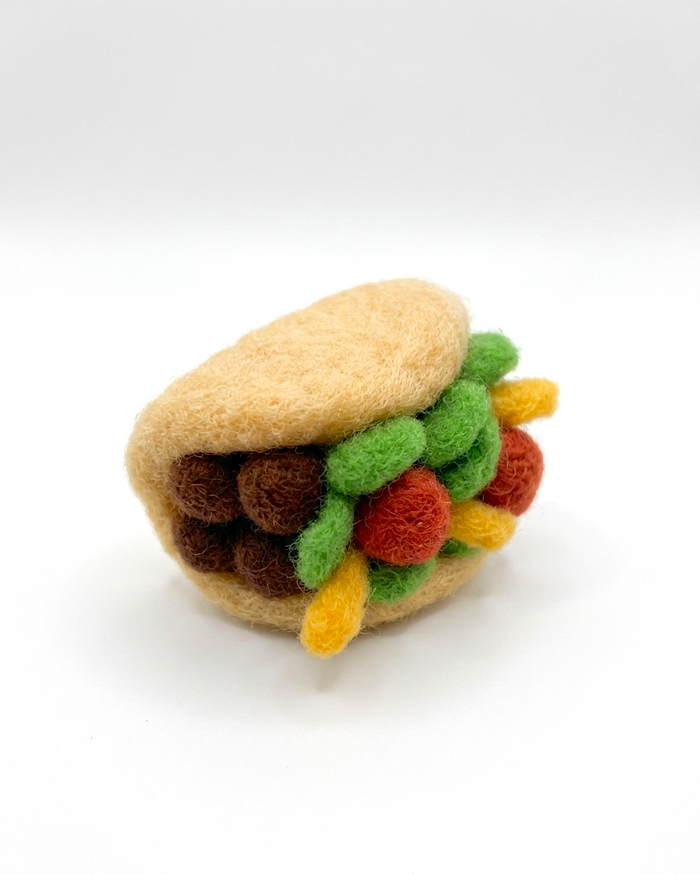 Taco Wool Fridge Magnet - Woobbi