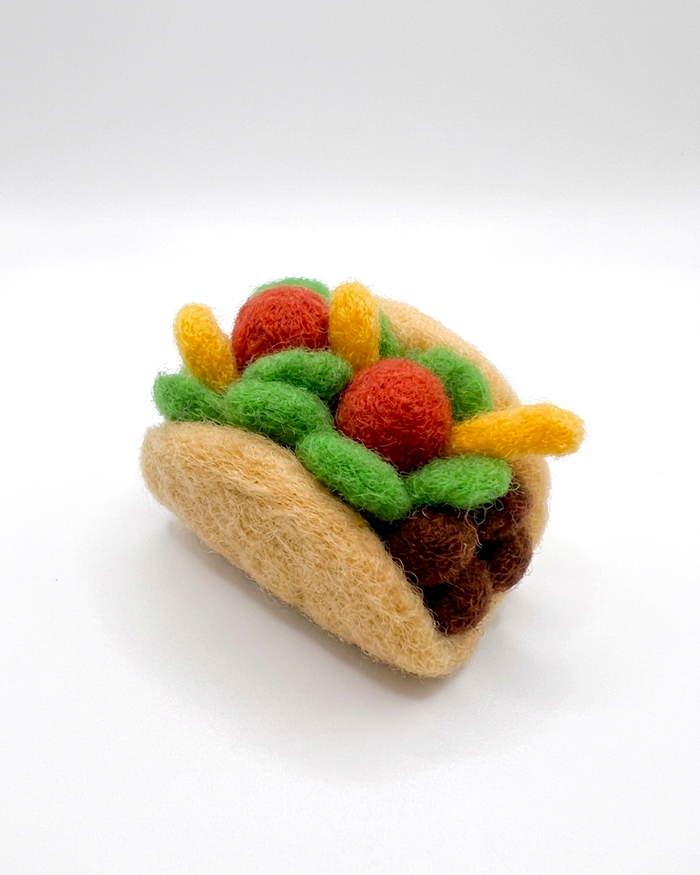 Taco Wool Fridge Magnet - Woobbi