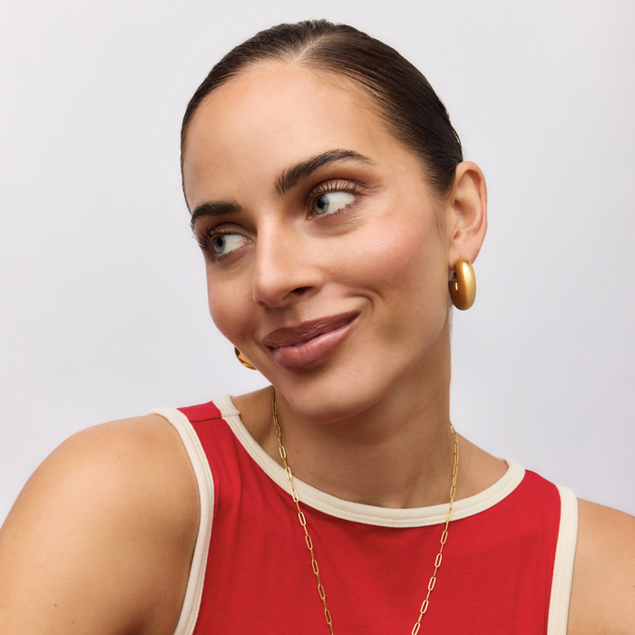 Tigga Tube Hoops - Gold, Silver, Rose Gold