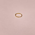 Piercing de Ouro 18k Modelo Argola / Tiny 18K Yellow Gold Nose Hoop Piercing - Ricca Jewelry