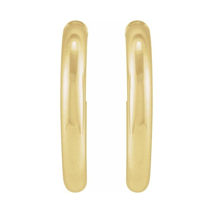 Tube Hoop Earrings